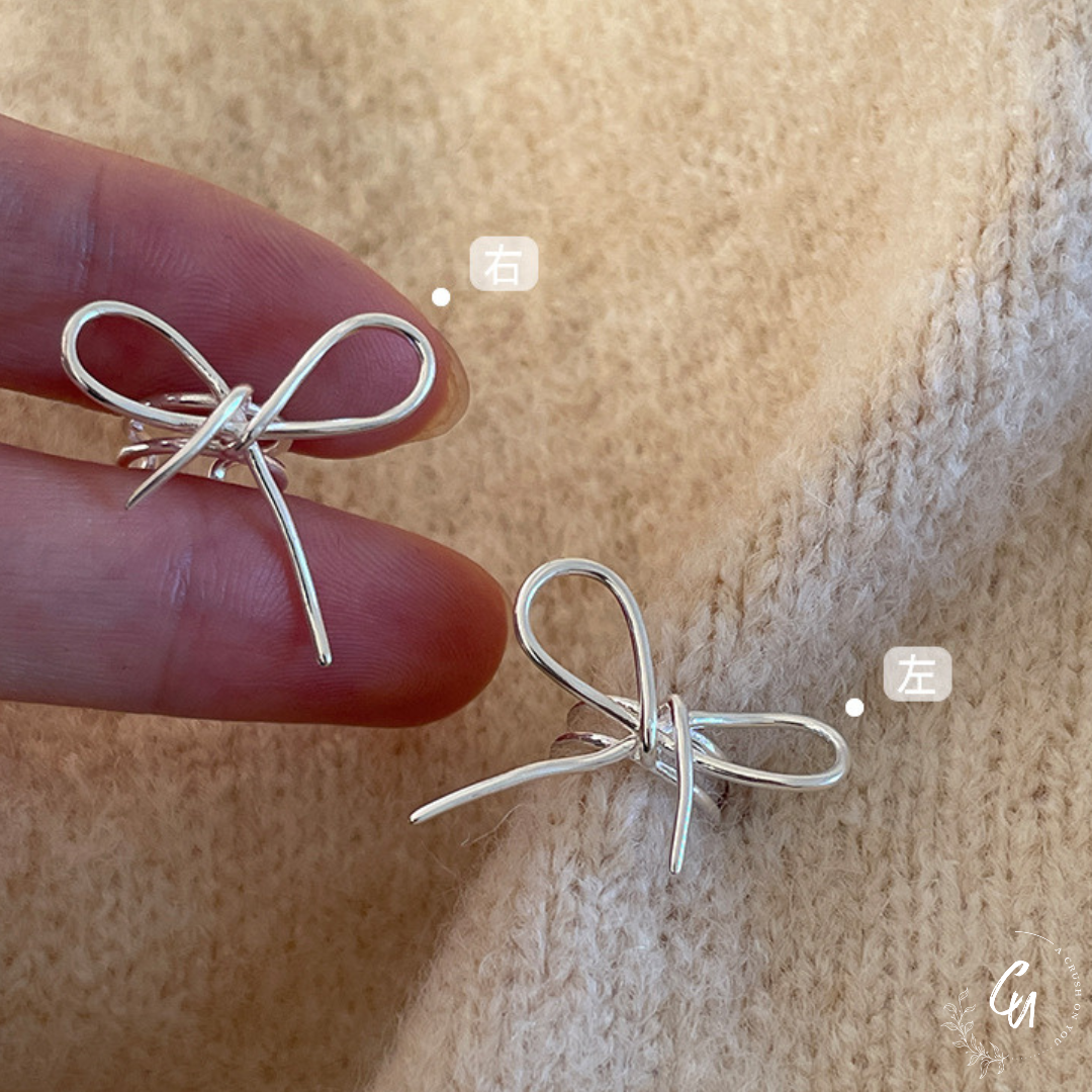 【7/22(火)〜再入荷】Ribbon Twist Earcuff