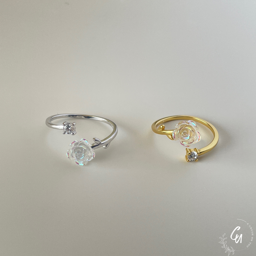 Rose Zircon Ring