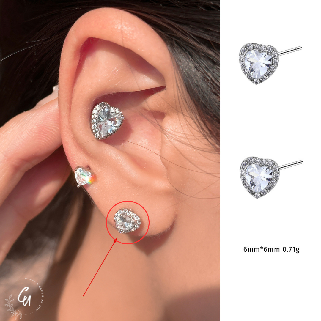 【7/22(火)〜再入荷】Shinny Heart Pierce