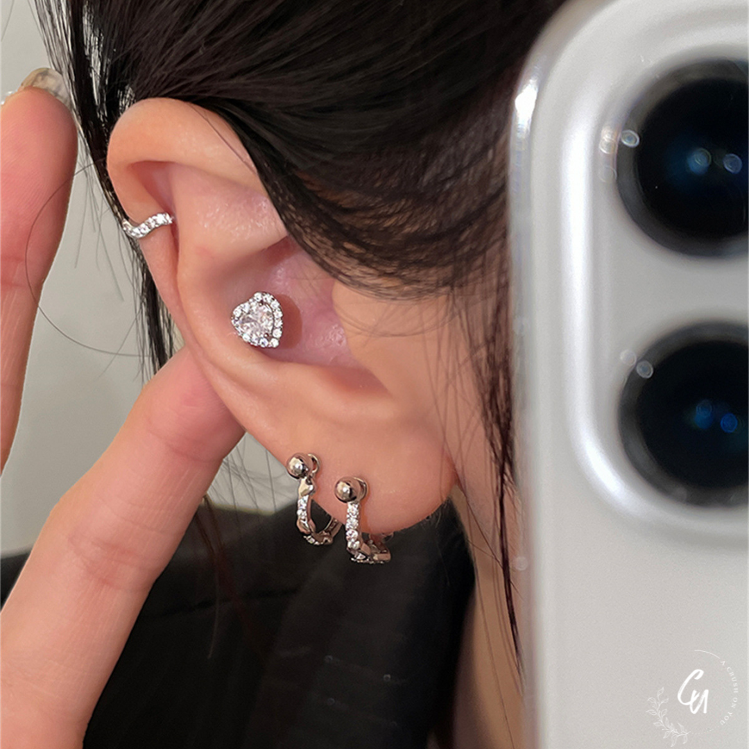 【7/22(火)〜再入荷】Shinny Heart Pierce