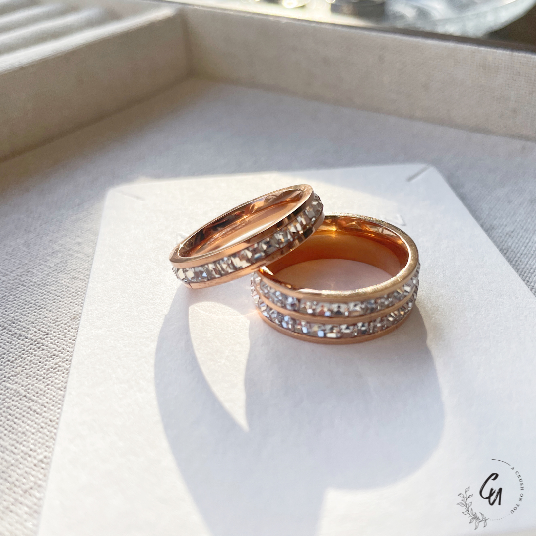 Shinny Zirconia Ring