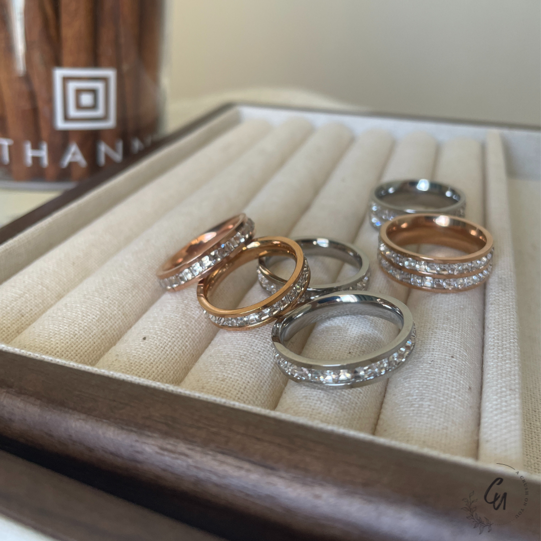 Shinny Zirconia Ring