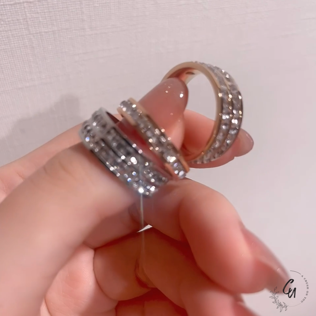 Shinny Zirconia Ring