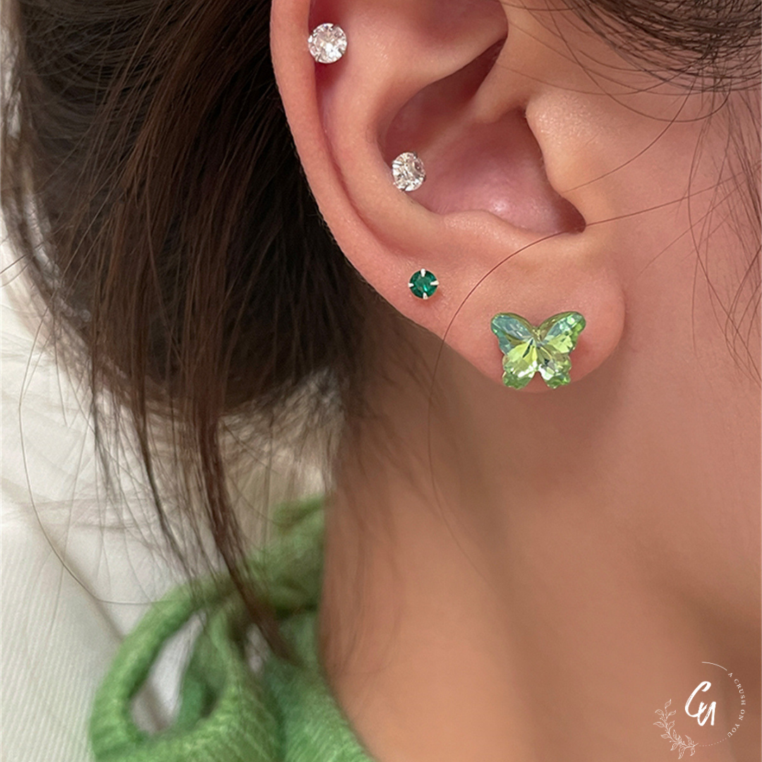 【2/3(月)〜NEW】Shiny Butterfly Pierce