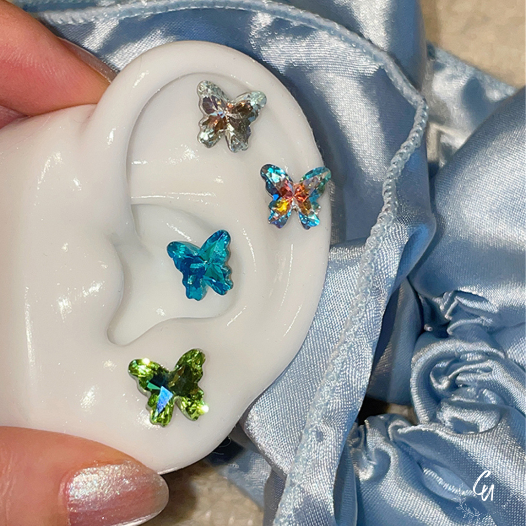 【2/3(月)〜NEW】Shiny Butterfly Pierce