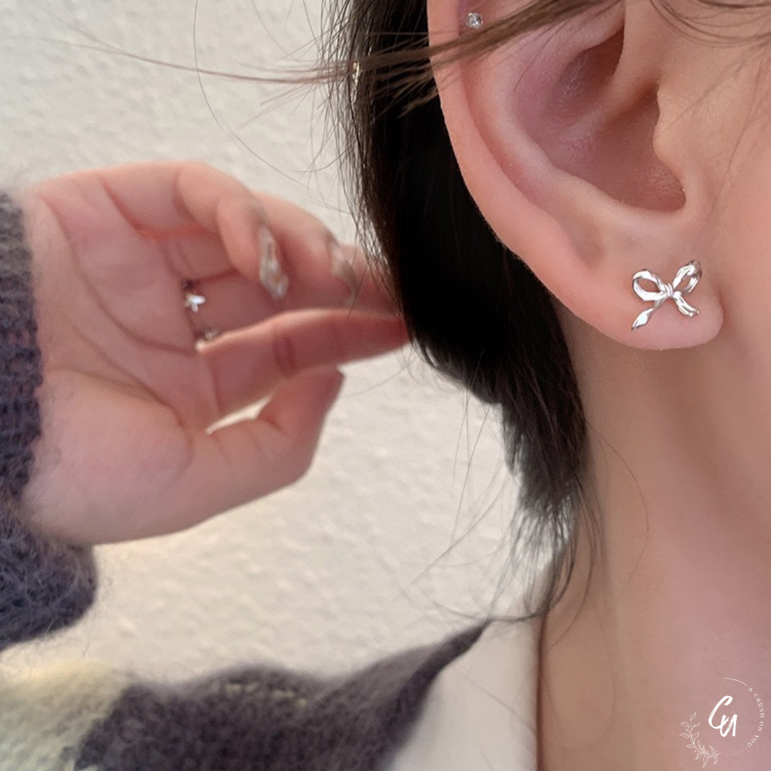 【7/22(火)再入荷】Silver Ribbon Pierce