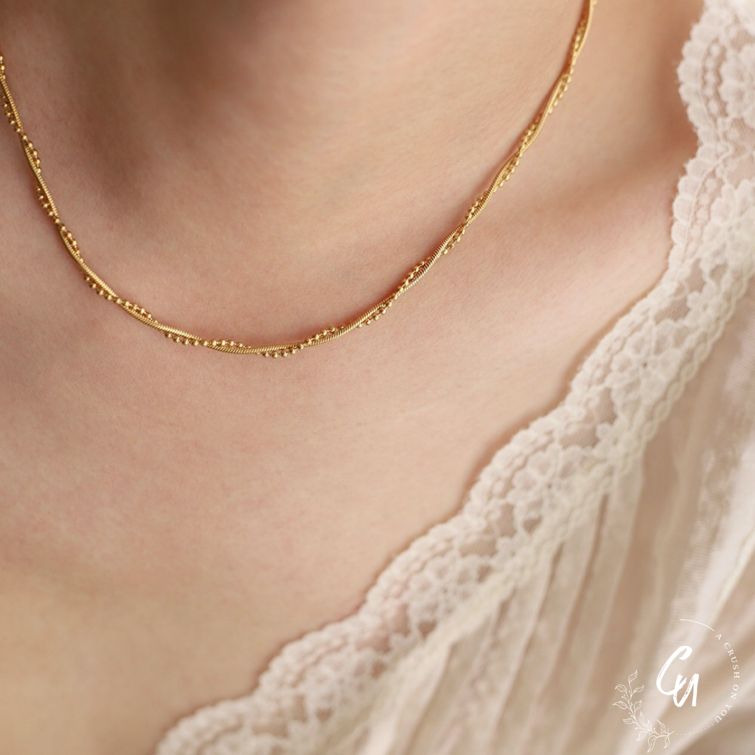 Spiral Twist Necklace