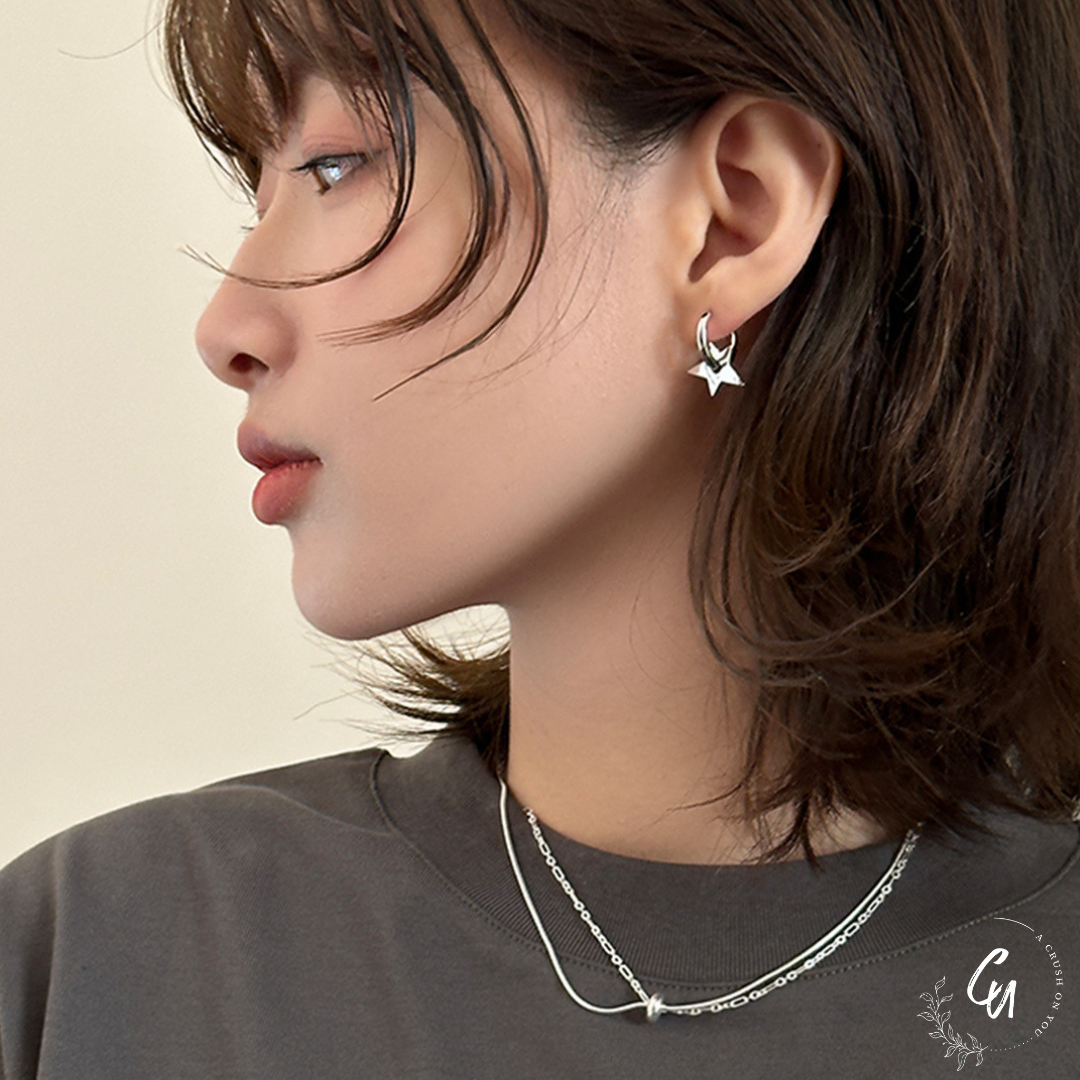 Star 2way Hoop Pierce