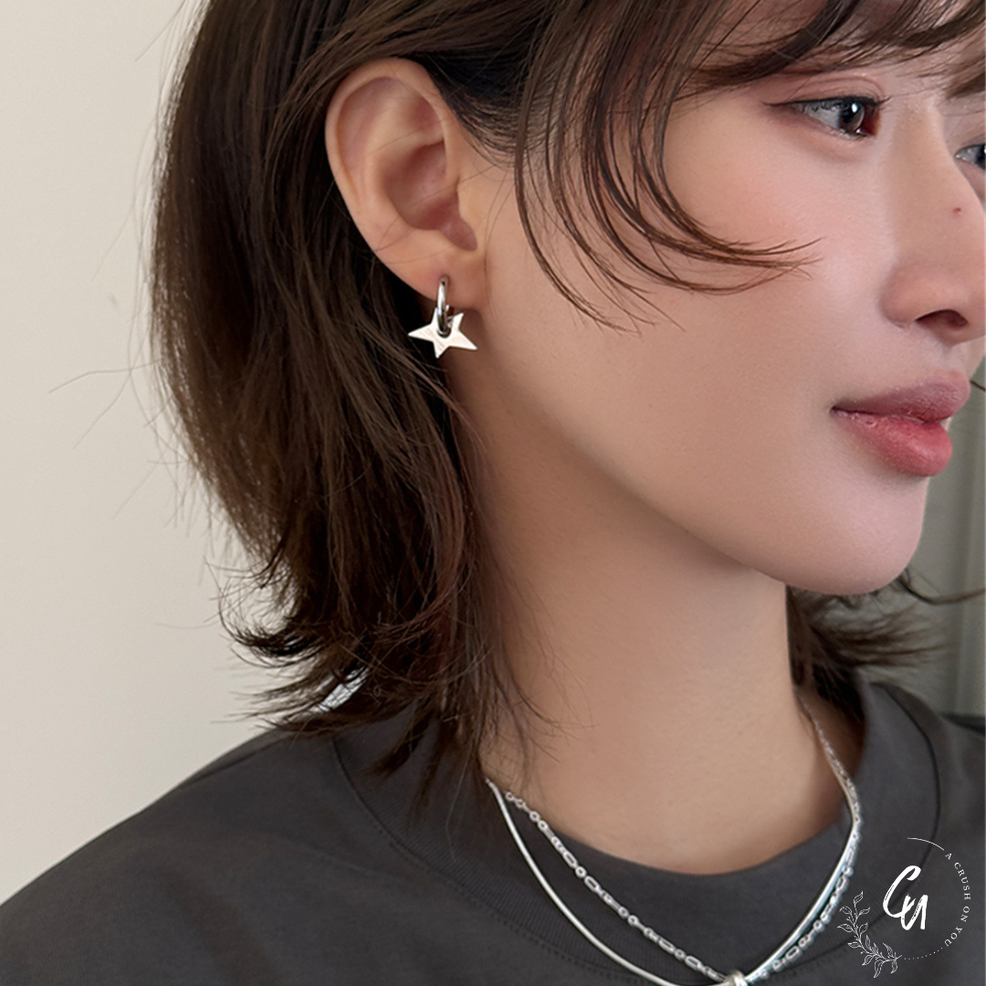 Star 2way Hoop Pierce
