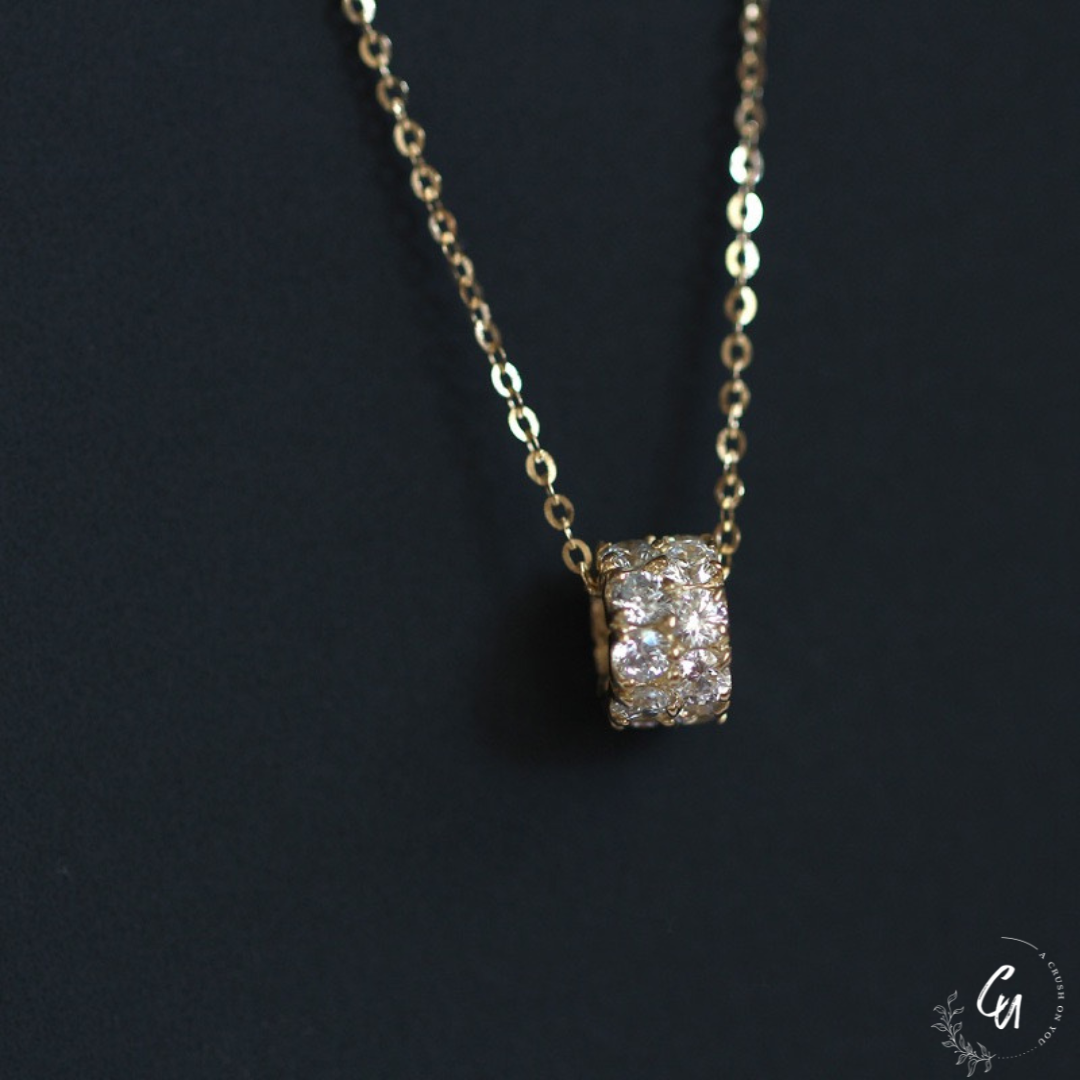 Ring Zircon Necklace