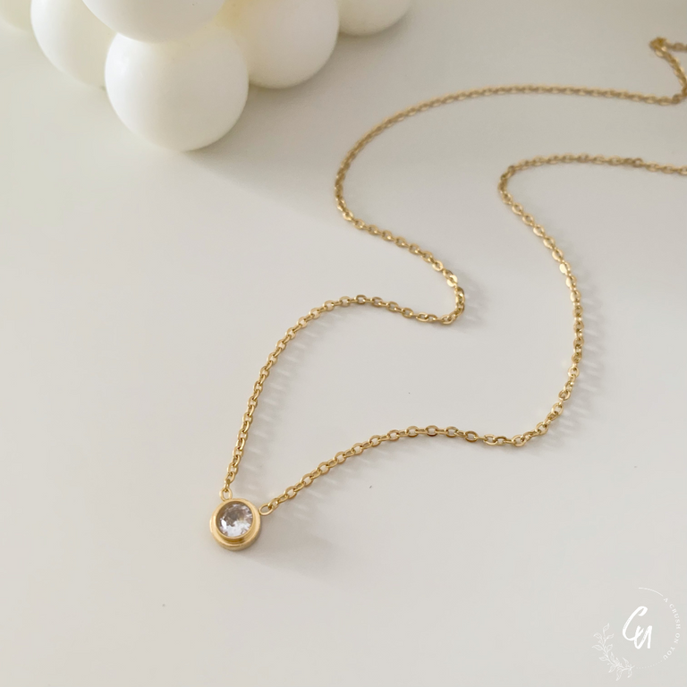 Zirconia stone Necklace