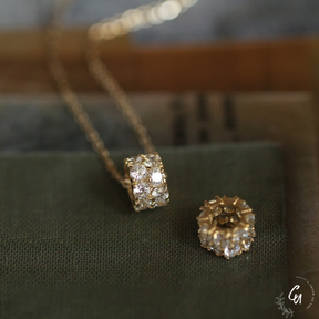 Ring Zircon Necklace