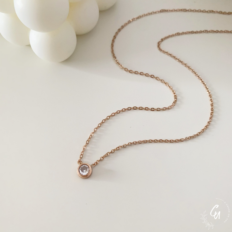 Zirconia stone Necklace