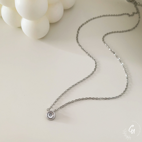 Zirconia Stone Necklace