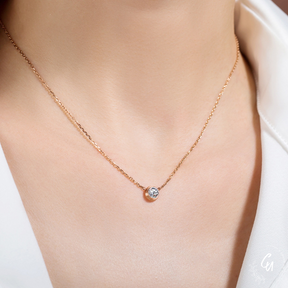 Zirconia Stone Necklace