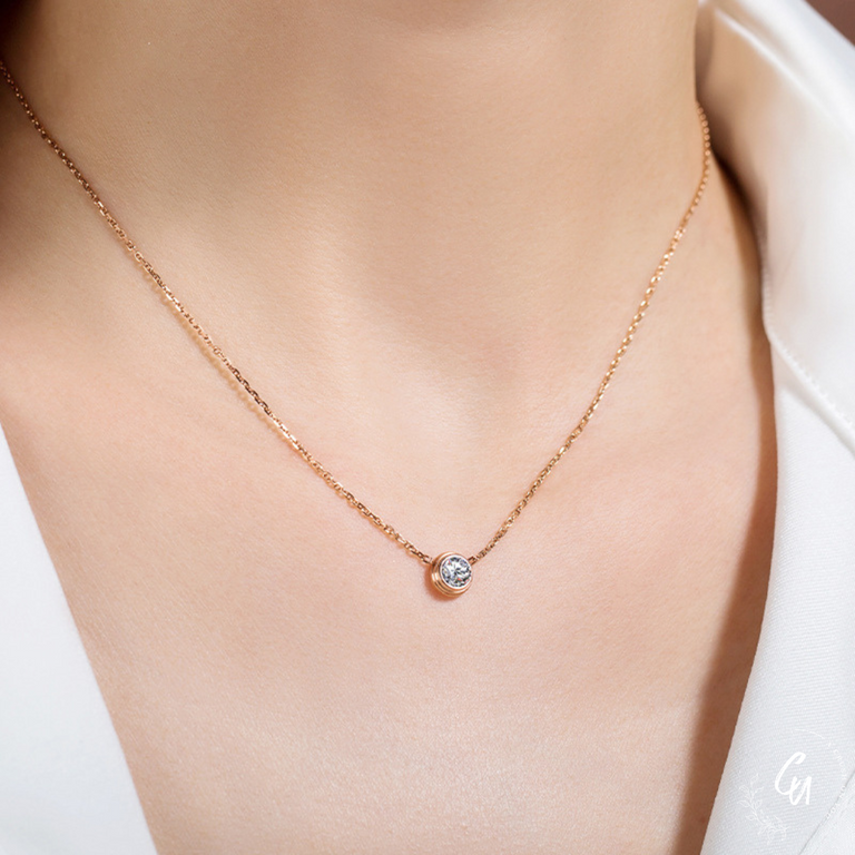 Zirconia stone Necklace