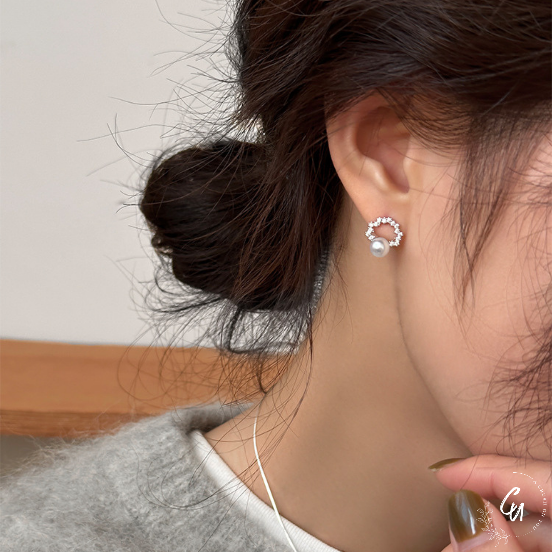 [7/26 (Fri) ~ NEW] Circle Zircon Pearl Pierce