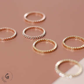 Geometric Ring [3-piece set]