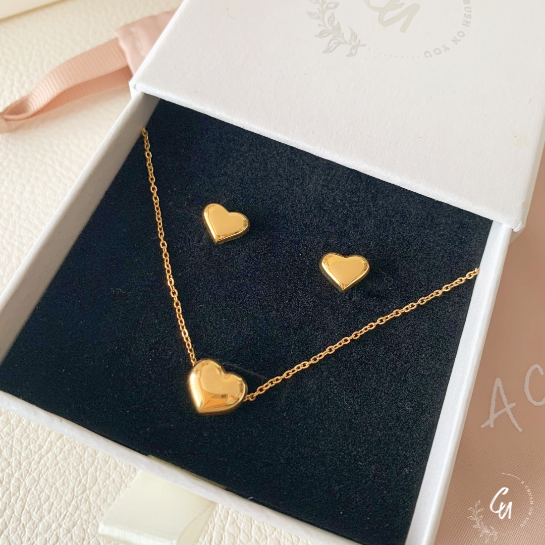 【セット】Heart Pierce&Necklace