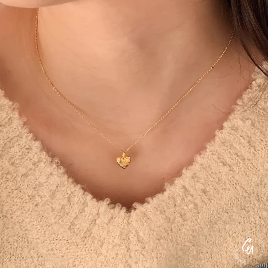 Heart Zirconia Necklace