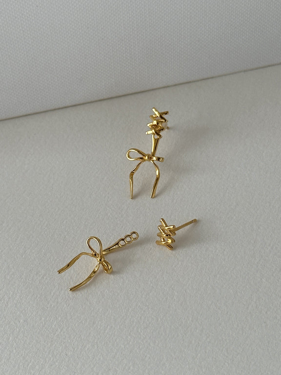 【7/22(火)〜再入荷】Butterfly Ribbon Pierce