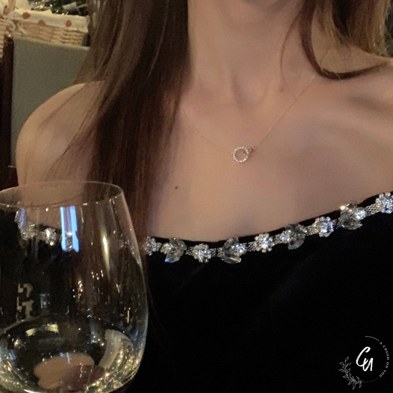 Interlocking Rings Necklace