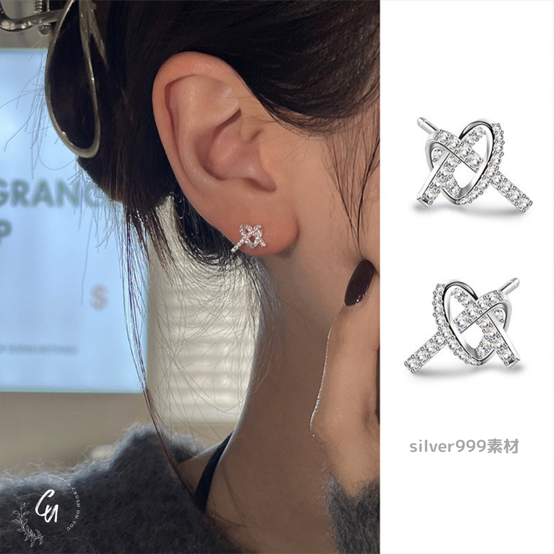 【10/10(木)〜再入荷】Knot Heart Pierce