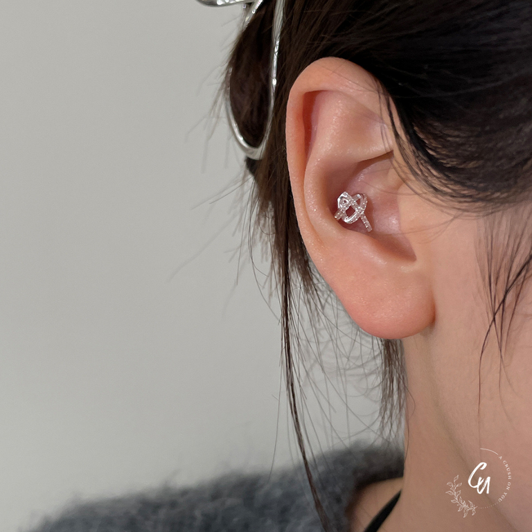 【7/22(火)〜再入荷】Knot Heart Pierce