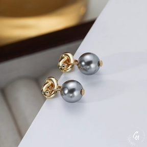 [Restock from 10/10 (Thu)] Knot Pearl Pierce