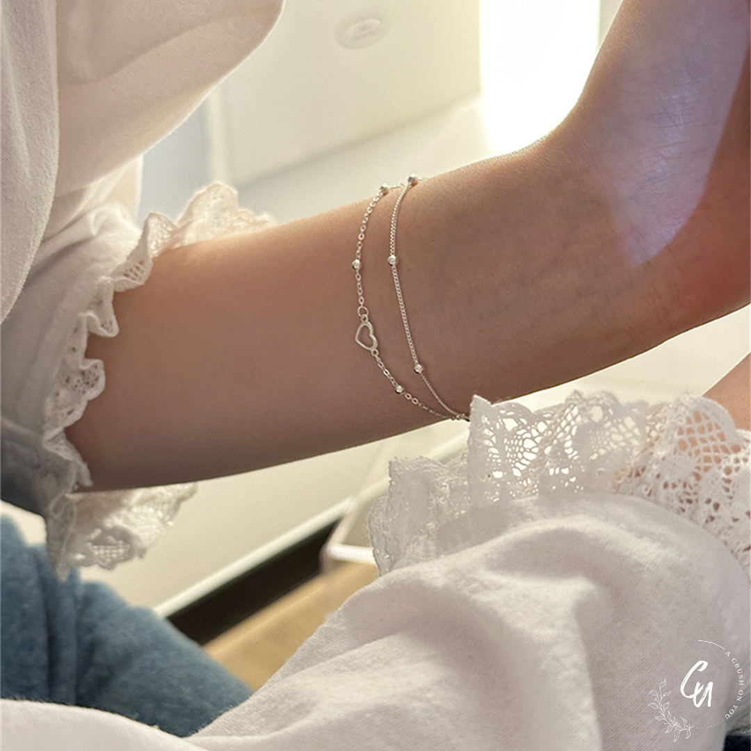 [7/19 (Fri) - NEW] Layer Heart Bracelet