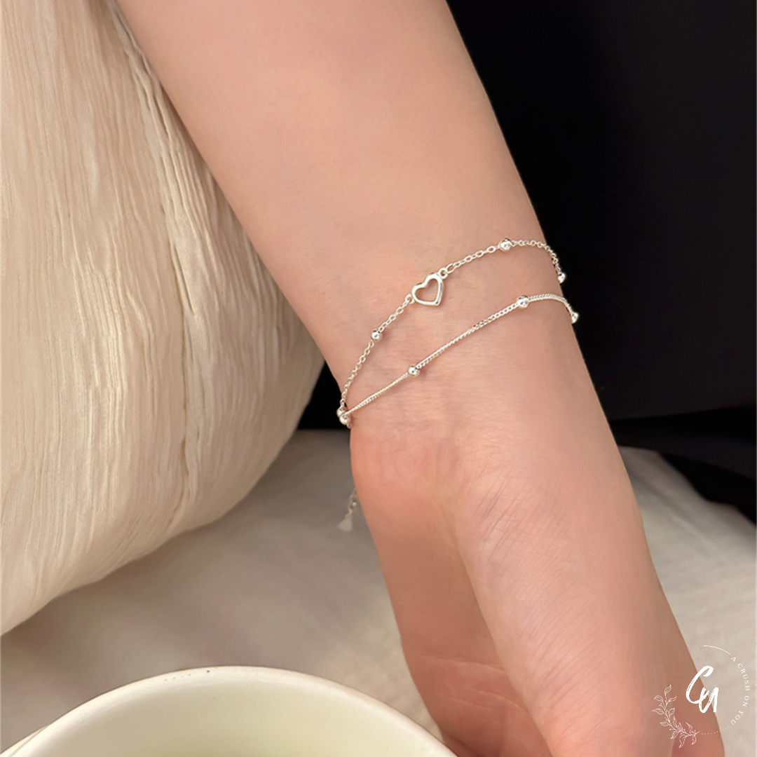 【7/19(金)〜NEW】Layer Heart Bracelet