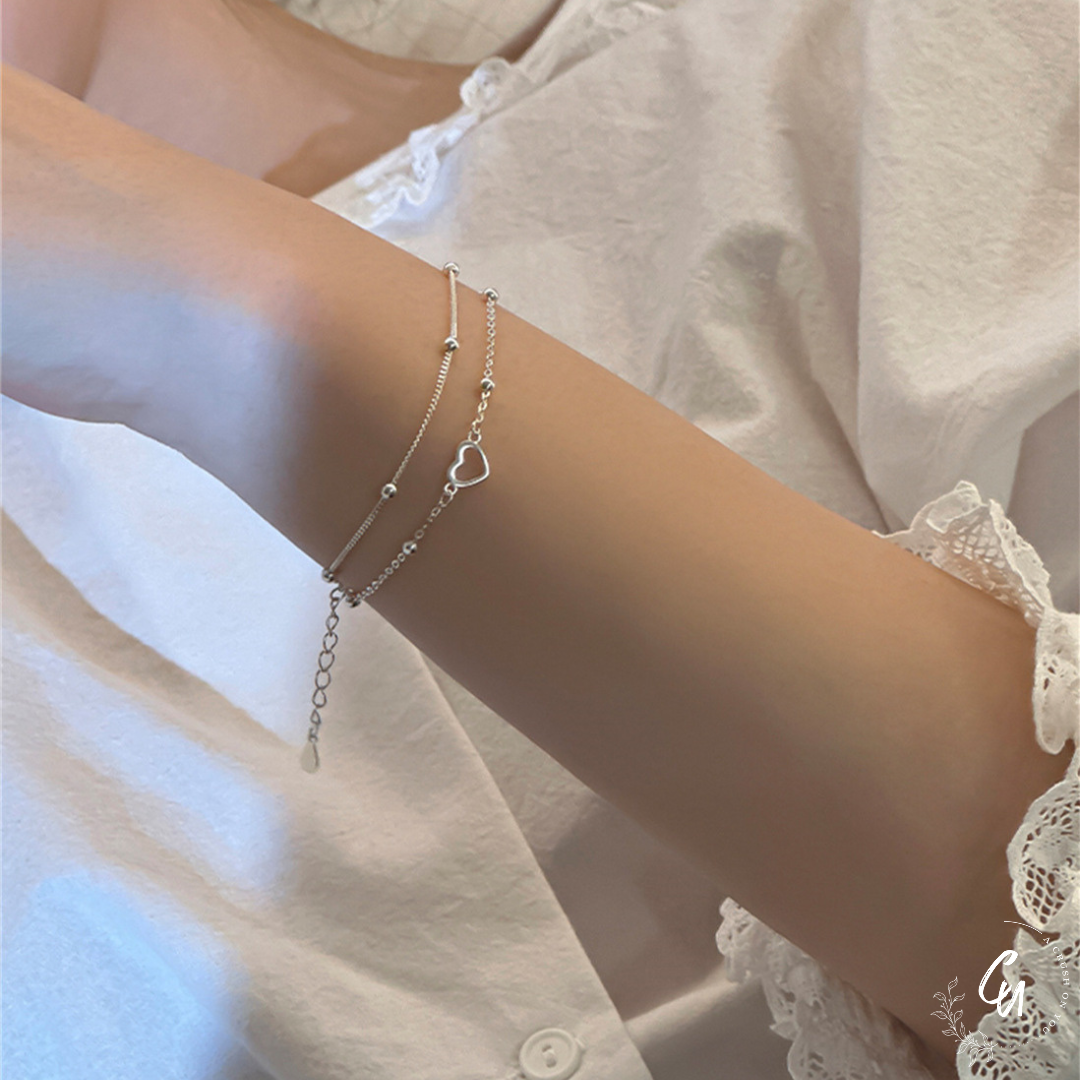 [7/19 (Fri) - NEW] Layer Heart Bracelet