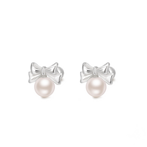 [7/26 (Fri) - NEW] Mini Ribbon Pearl Pierce