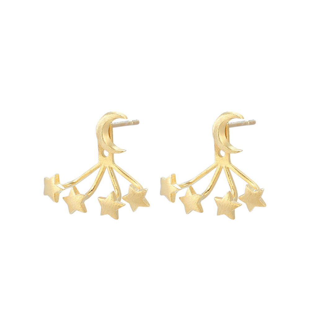 【10/15(月)〜NEW】Moon Stars 2way Pierce