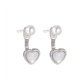 【7/26(金)〜NEW】Pearl Heart 2way Pierce