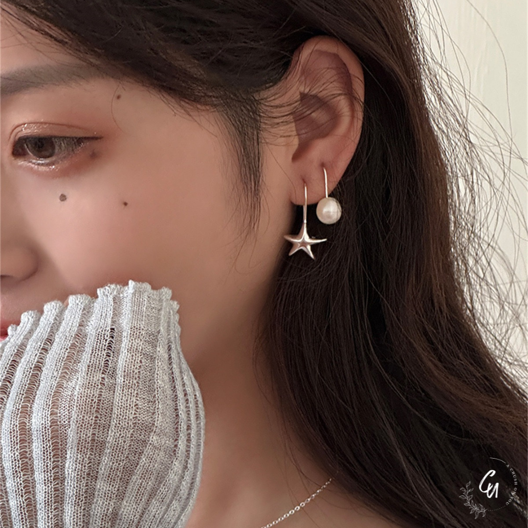 [6/5 (Wed) - Restock] Pearl Star Pierce