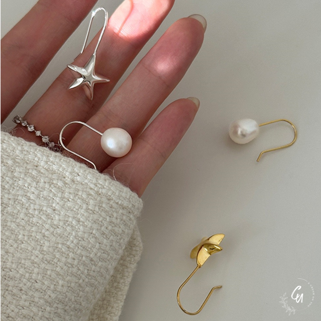 [6/5 (Wed) - Restock] Pearl Star Pierce