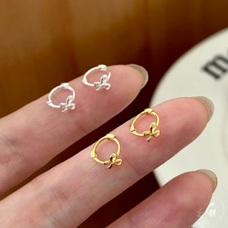 【8/26(火)〜再入荷】Ribbon Ring Pierce