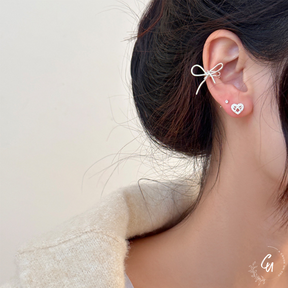 【7/26(金)〜NEW】Ribbon Twist Earcuff