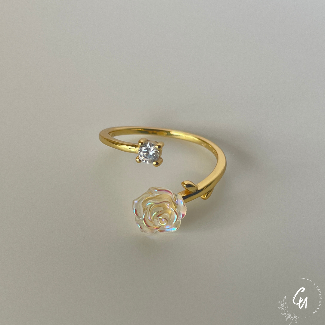 Rose Zircon Ring