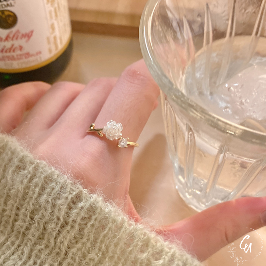 Rose Zircon Ring