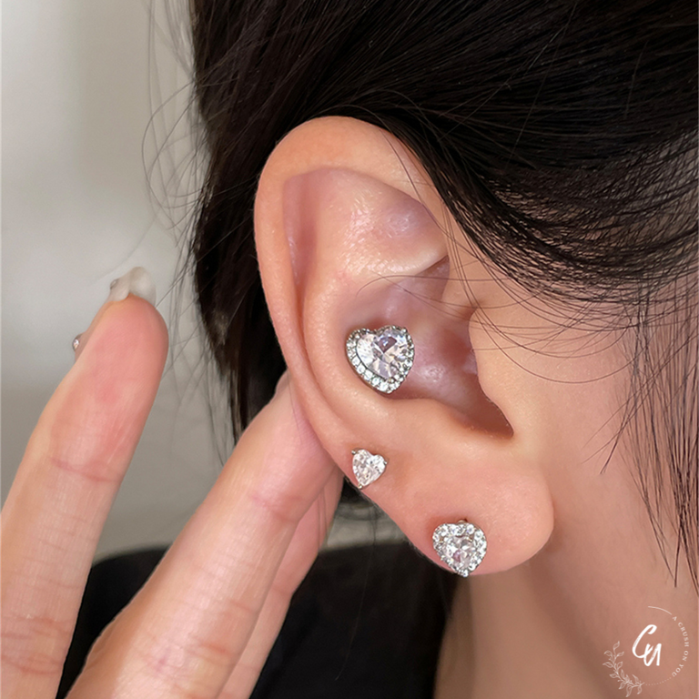 【7/22(火)〜再入荷】Shinny Heart Pierce