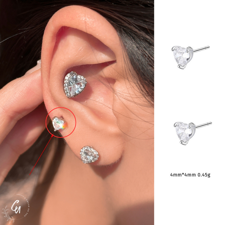 【7/22(火)〜再入荷】Shinny Heart Pierce