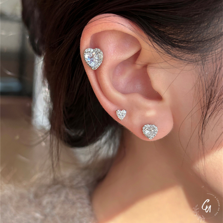 【7/22(火)〜再入荷】Shinny Heart Pierce