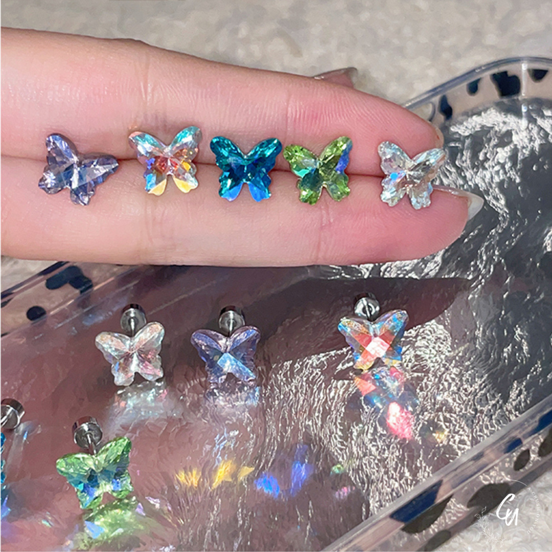 【2/3(月)〜NEW】Shiny Butterfly Pierce