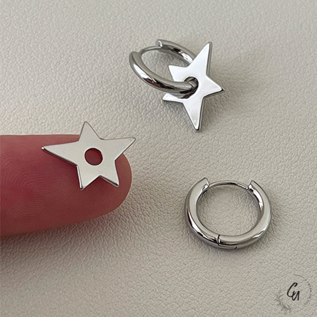 【3/12(水)〜NEW】Star 2way Hoop Pierce