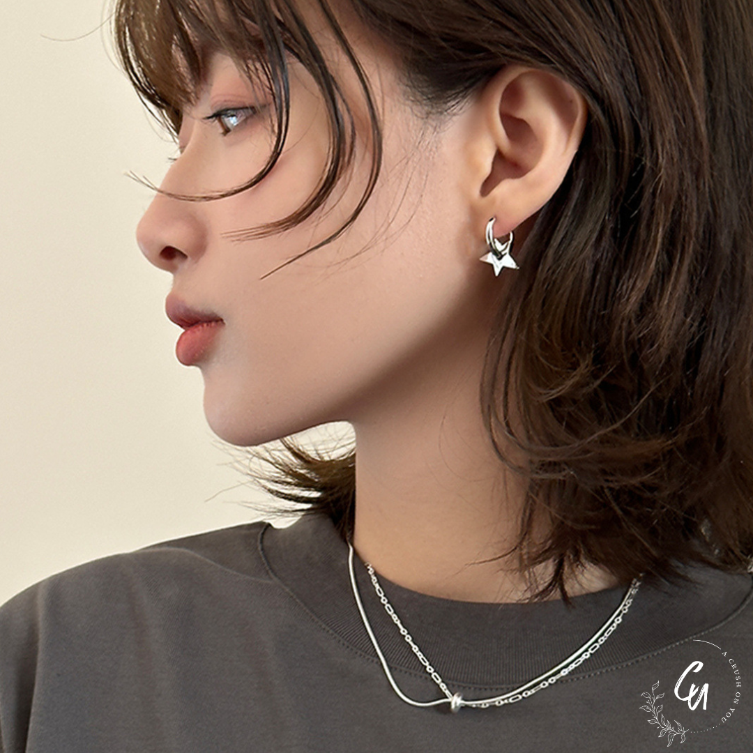 【3/12(水)〜NEW】Star 2way Hoop Pierce