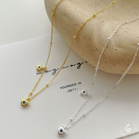 【セット】Star Heart Necklace&Pierce