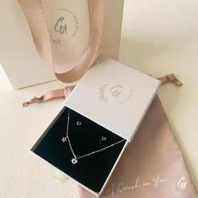 【セット】Star Heart Necklace&Pierce