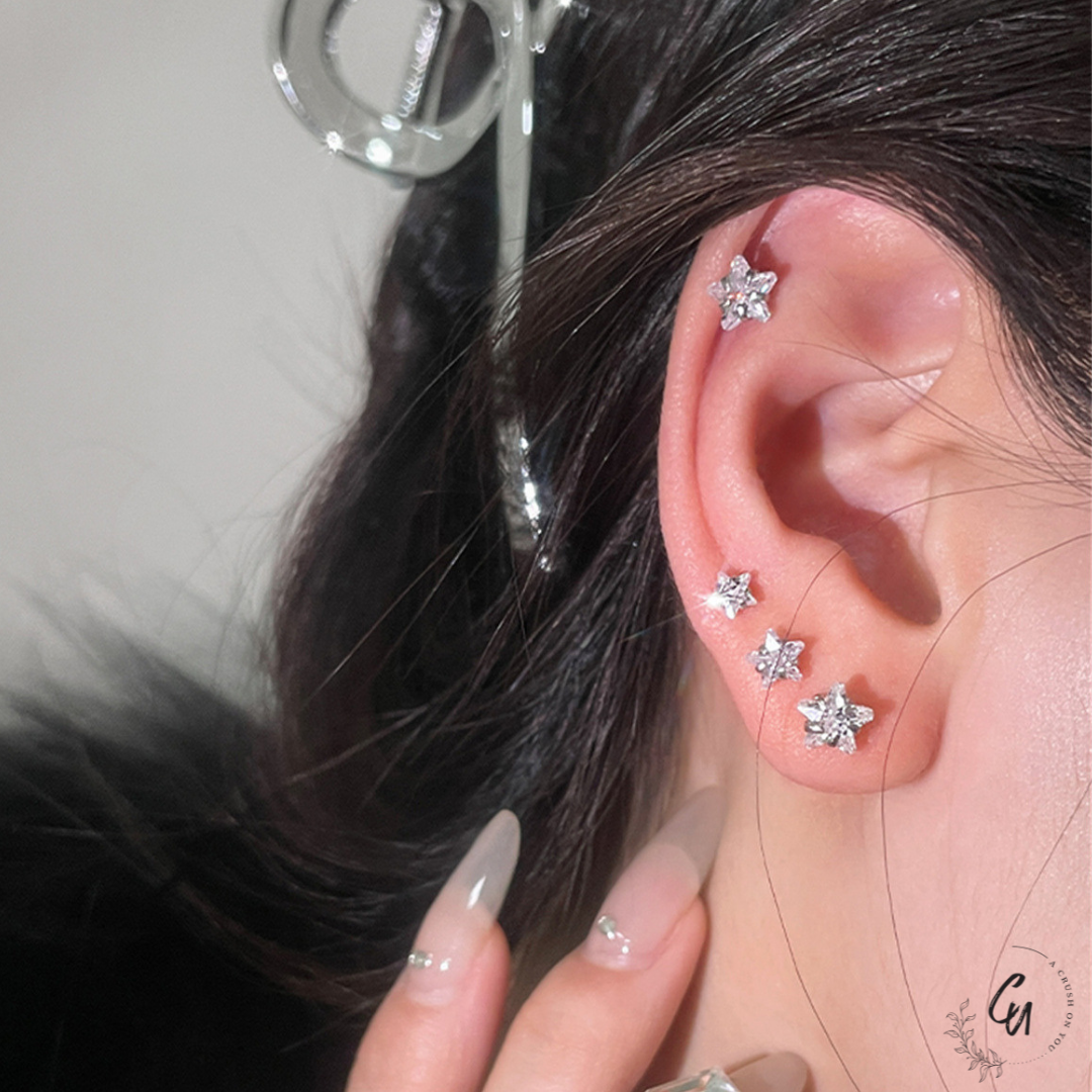 【3/12(水)〜NEW】Star Zircon Pierce